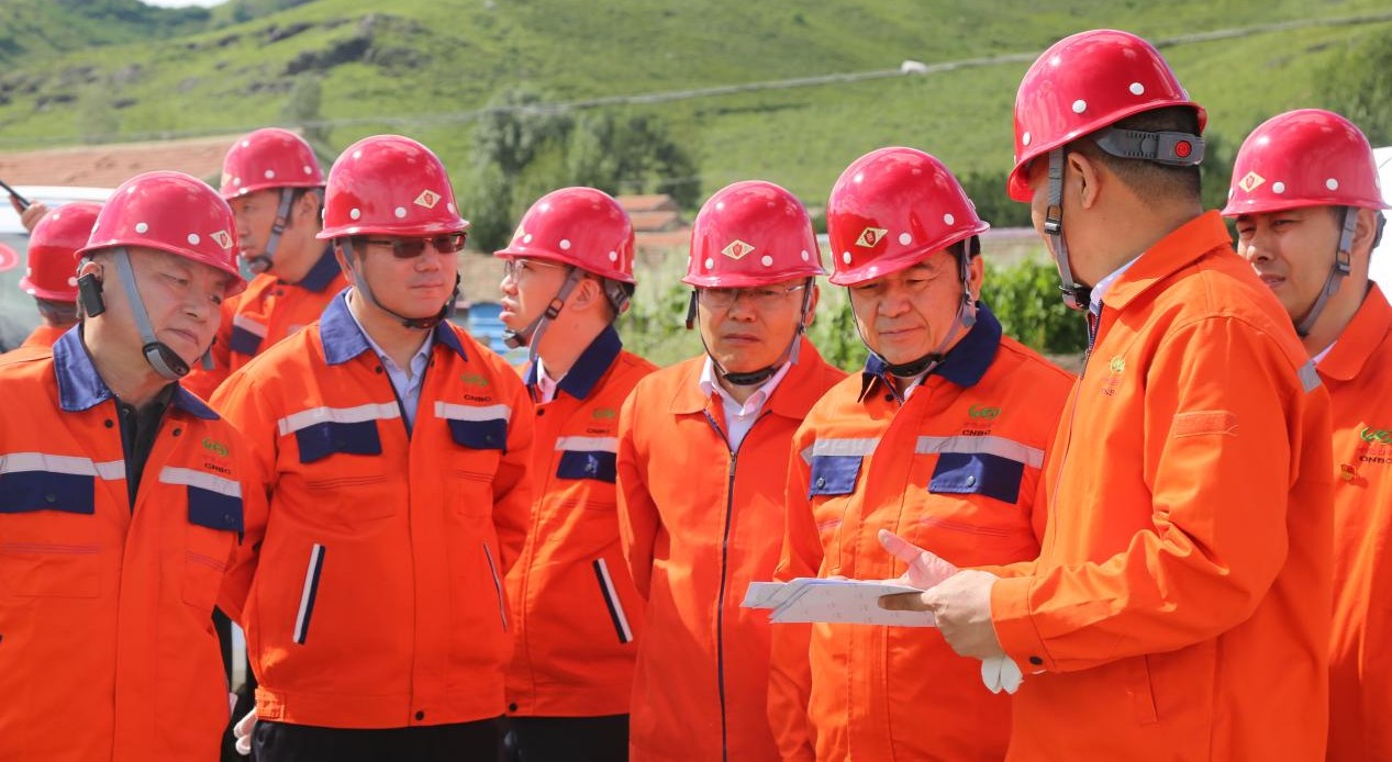 文崗到中色白礦開展安全生產(chǎn)工作調(diào)研